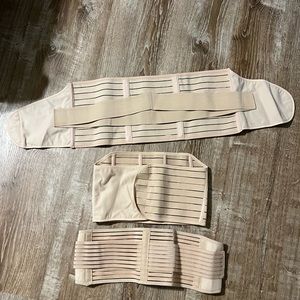 Maternity/postpartum belly support and corset. Never used. Adjustable Velcro.